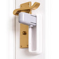 Child Proof Door Lock - 2 Pack Door Lever Locks, No Drilling, 3M Self Adhesive, Kids Safety - Child Locks for Door, Door Handle Child Proof