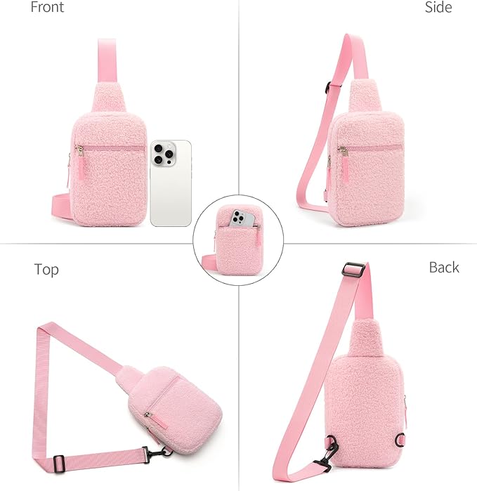 Mothers Day Gifts for Daughter, Birthday Graduation Gifts for 8 9 10 11 12 Year Old Teens Girls Her,Fanny Pack Sling Crossbody Bag Belt Bags Purse, Preppy Teen Girl Gift Trendy Stuff Travel Essentials