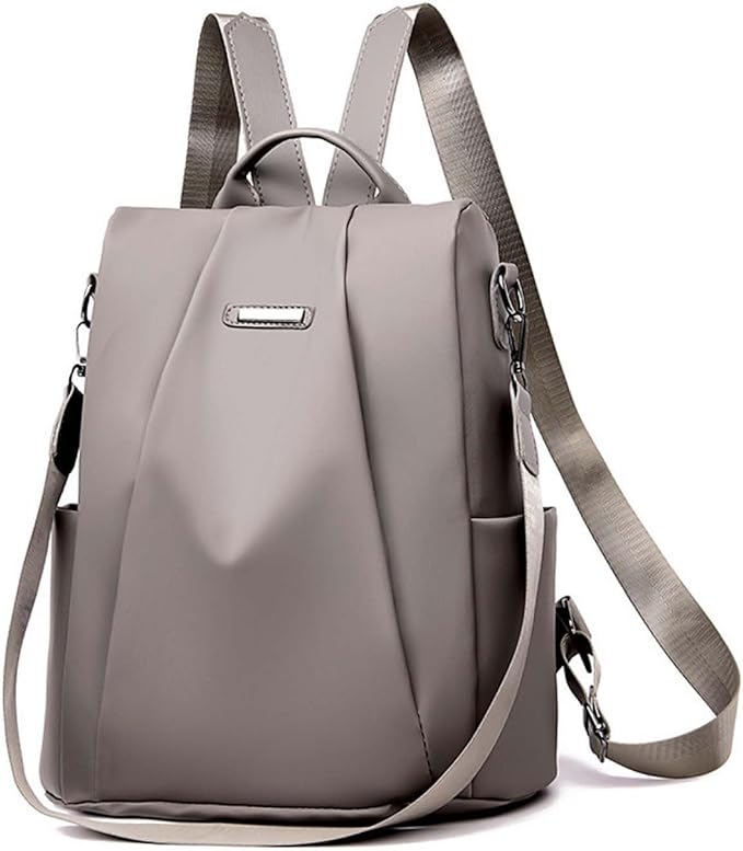 Women Backpacks Anti-Theft Ladies Backpack Purse, Women's Fashion Backpack Shoulder Bag with Replaceable Strap (Casual, Khaki)