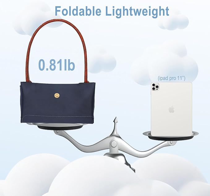 Work Tote Bag For Women: For 13-15" Laptop Foldable - For Office Professionals College Students - Commute Travel