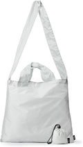 KALIDI Compact Tote Shopping bag Lightweight Foldable Tiny Reusable Grocery Shoulder Bag Crossbody