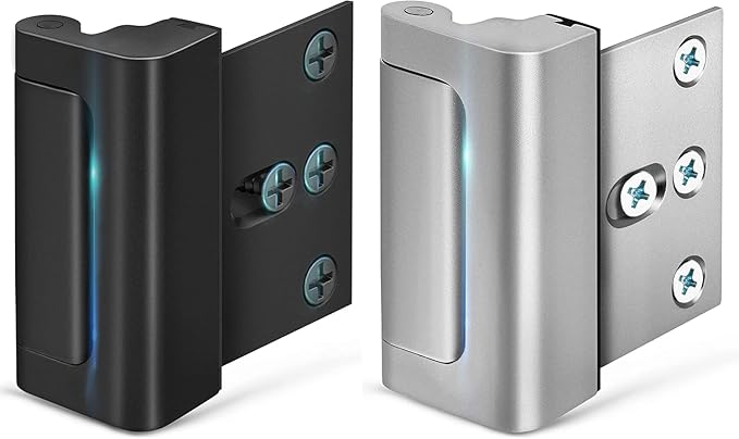 Home Security Door Lock Door Reinforcement Lock Door Locks for Kids Safety Flip Door Lock Latch Childproof Night Lock Door Security Front Door Child Safety Lock