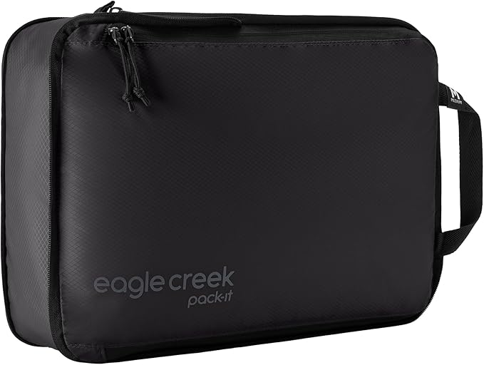 Eagle Creek Pack-It Isolate Compression - Lightweight Cube for Optimizing Luggage Space - Easy-Grab Zipper - Convenient Top Handle - Recycled Materials - Small