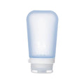 humangear GoToob+ (Large) | Refillable Silicone Travel Bottle | Locking Lid | Food-Safe Material | Blue, Large (3.4 fl.oz.; 100ml)