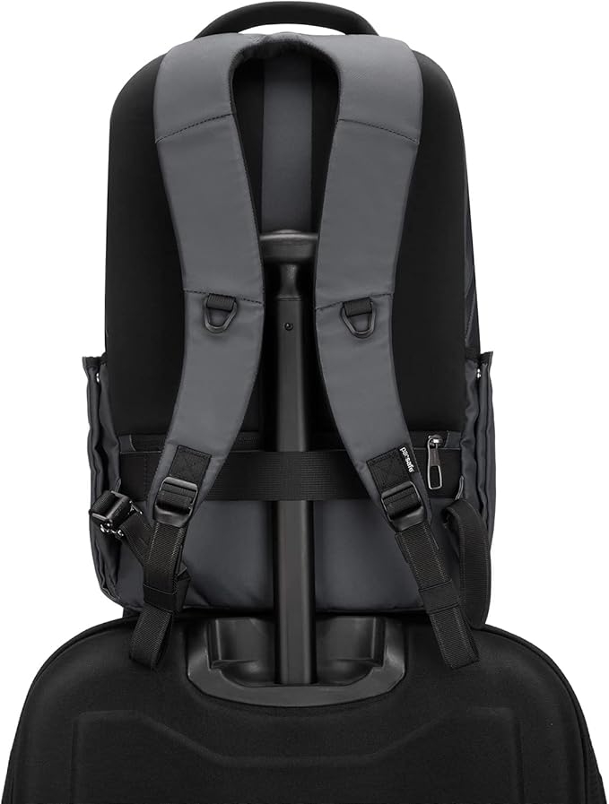 Pacsafe Metrosafe X Anti Theft 25L Backpack - With Padded 16" Laptop Sleeve, Slate