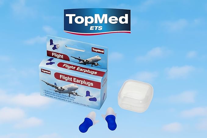 Flight Ear Plugs Pressure Relief Earplugs for Adult 1 Pair