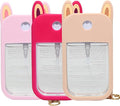 Silicone Case Compatible with Hand Sanitizer Spray, Protective Case with Keychain for Power Mist (Fit for 1 FL OZ), Hand Sanitizer Spray Accessory