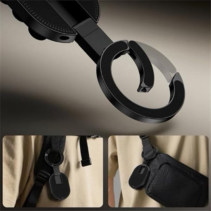 Double-Sided Suction & Magnetic Phone Holder, 3-in-1 Suction Magnetic Phone Holder, 360° Rotatable Phone Tripod Mount Magnetic Gym Phone Holder for Car, Mirror, Gym, Kitchen