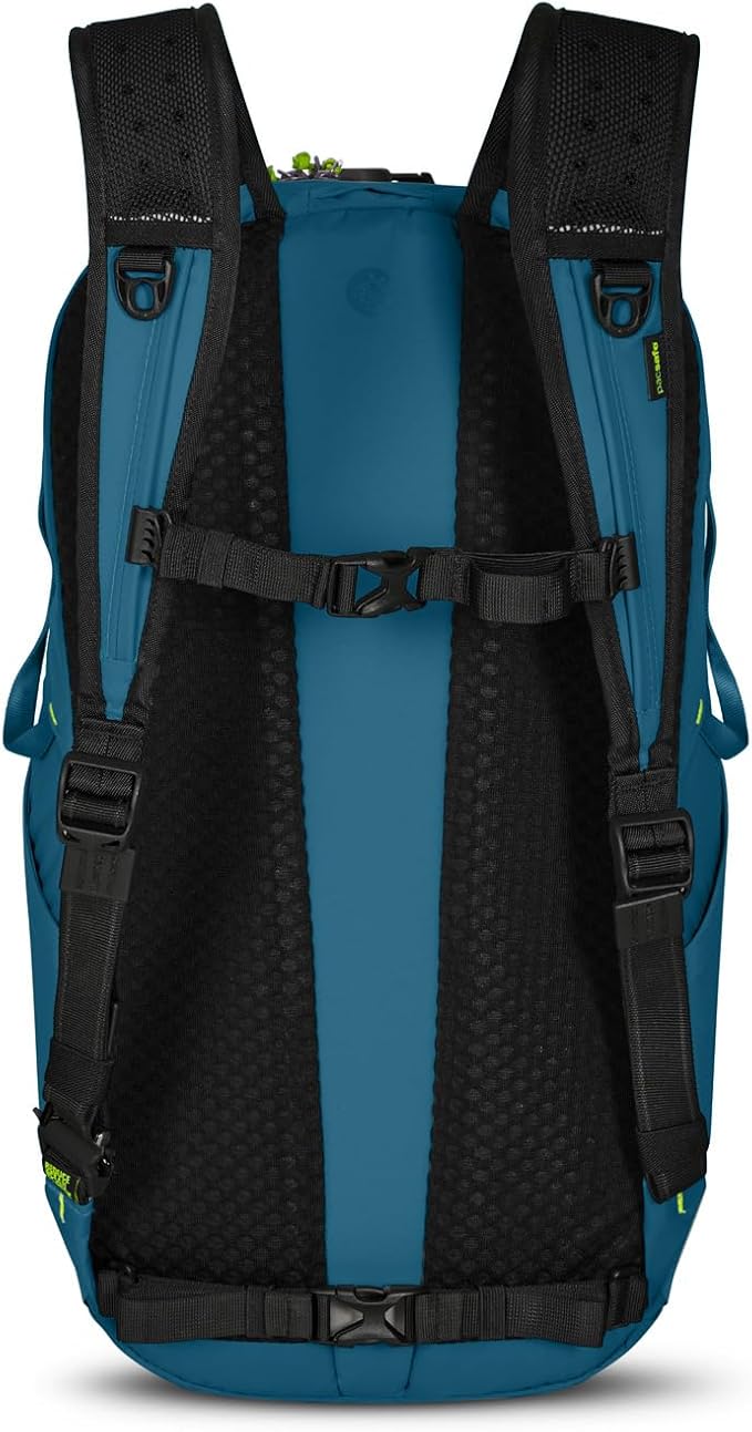 Pacsafe ECO 25L Anti Theft Backpack, Tidal Teal
