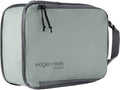 Eagle Creek Pack-It Isolate Compression Cube - Lightweight Compression Cube for Optimizing Luggage Space - Easy-Grab Zipper - Convenient Top Handle - Recycled Materials - Small - Storm Grey