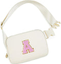 Uygafly Gifts for Teen Girls Kids,Birthday Gifts for 4 5 6 7 8 9 10 11 12 13 Year Old Girls,Gift for Daughter,Fanny Pack Crossbody Bag Belt Bag Cute Trendy Stuff | Cream,A
