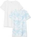 Amazon Essentials Women's Regular-Fit Short-Sleeve T-Shirt (Crewneck and V-Neck Options), Multipacks