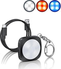 Elecpow Personal Safety Alarm for Women, MissCubie Keychain and High Visibility Reflective Running Gear with USB Charging Line Alarm and 3 Color LED Running Lights for Runners Safety