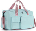 FIORETTO Women's Gym Duffle Bag with Shoes Compartment, 30L Capacity, Ideal for Travel, Gym, Sports, Duffel, Weekender
