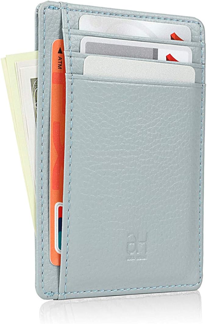 GH GOLD HORSE Slim RFID Blocking Card Holder Minimalist Leather Front Pocket Wallet for Women | Slim, RFID Blocking, Minimalist, Front Pocket