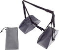 Foot Heel Hammock Airplane Footrest Travel Multifunction Compact Airplane Foot Rest Footrest Leg Hammock for Train Men Women
