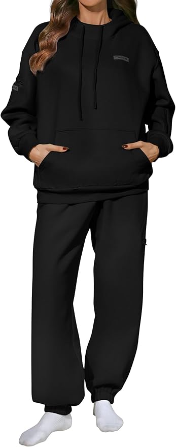 Travel Hoodie – Built-In Eye Mask, Multiple Pockets, Unisex Pullover Sweatshirt for Airplane, Sleep & Lounge