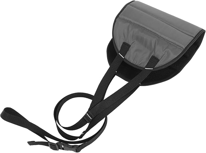 Travel Footrest Hammock Airplane Foot Rest for Long Flights Portable Leg Sling for Office Memory Foam Foot Hammock Dark