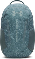 Under Armour Unisex Hustle 6.0 Backpack, (587) Jasper Blue/Jasper Blue/Serpentine, One Size Fits Most