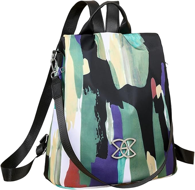 Anti-theft Large Capacity Backpack For Women, Lightweight Leisure Shoulder Bag, Cross Body Back Pack Bag, Multi-Purpose Rucksack Backpack With Adjustable Strap For School Work Commuting Traveling