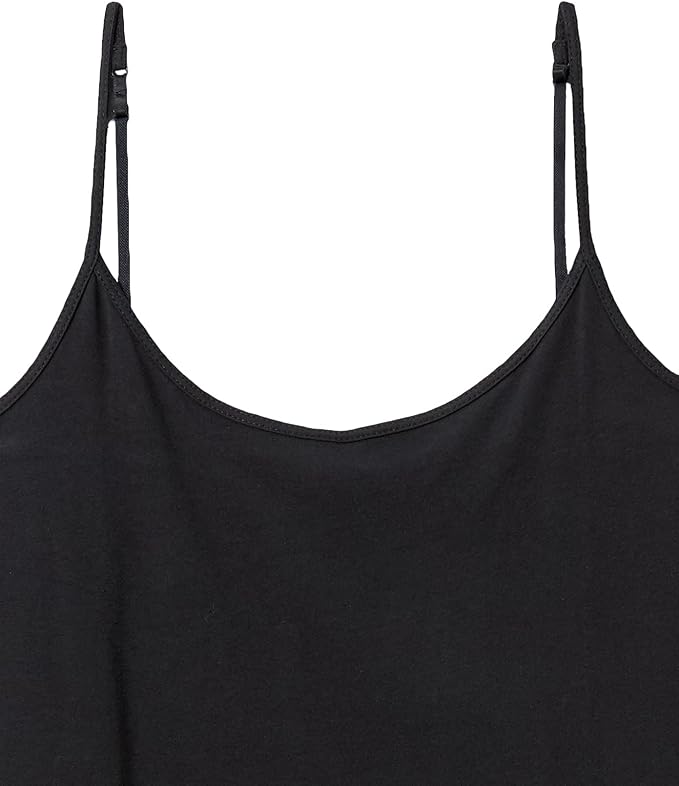 Amazon Essentials Women's Slim-Fit Camisole for Layering and Everyday Wear, Pack of 4