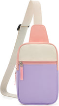 Graduation Mothers Day Gifts for Daughter Teen Girl Her, Fanny Pack Birthday Gifts for 8 9 10 11 12 Year Old Girls, Preppy Crossbody Bag, Adjustable Sling Bag Purse Trendy Stuff Kids Travel Essential