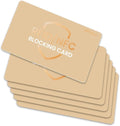 WHonor RFID Blocking Card 6 Pack, One Card Protects Entire Wallet, Credit Debit Card Protector, Anti-Theft NFC Contactless Blocker