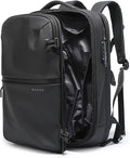 BANGE Travel Backpack with Vacuum Pocket and TSA lock version can hold 15.6 inch Laptop suitable Overnight Flight Approved Anti-theft Bag