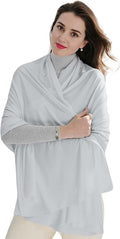 VENVSBEE Shawl Wraps for Women - Soft Silky Lightweight Travel Scarf and Airplane Essentials Accessory