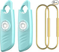 Safe Sound Personal Alarm, 2 Pack 140db Siren, Strobe Light Key Chain, Safety Devices for Women, Men, Children, Elderly