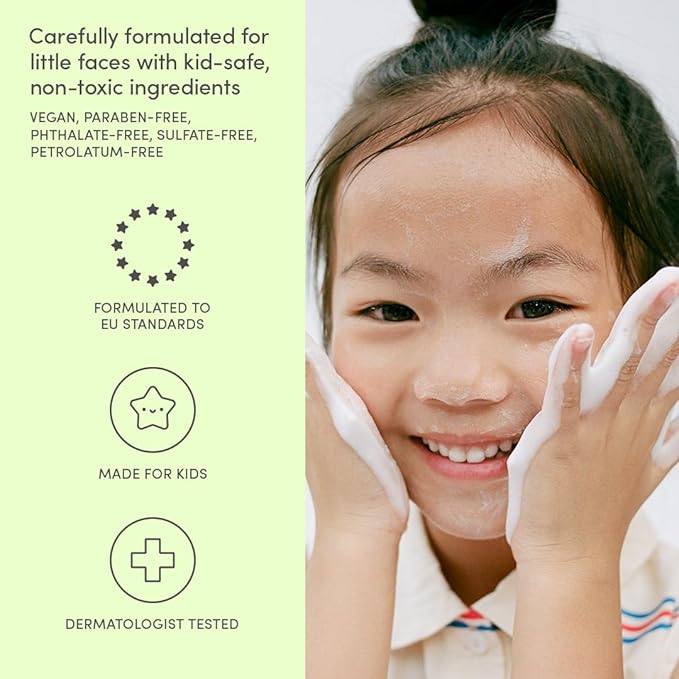 Evereden Kids Travel Set: Clean & Vegan 5-Piece Holiday Gift Set | Multi-Vitamin Skin Care Set for Toddlers with Detangling Spray, Face Wash, Cream, Shampoo, Conditioner | Travel Size Toiletries