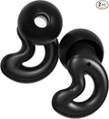 Concert Ear Plugs Ear Protection 19db,Reusable,Patented Moon Design,5-layer Filter, XS S M L Silicone Tips With Carry Case,Long-Wear Comfort Earplugs For Concert,Loud Music,Rave,Festival