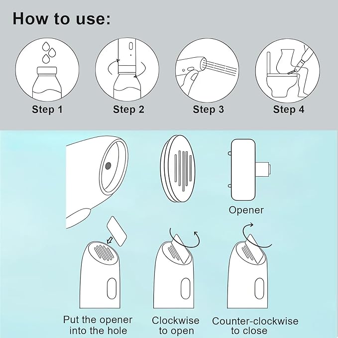 Portable Bidet | High Pressure Travel Bidets with Adapter | Rechargeable Portable Electric Bidets for Men & Women Cleaning | Portable Bidet for Travel