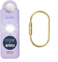 She’s Birdie 3.0 New Version – The Original Personal Safety Alarm for Women by Women–Loud Siren, Flash Light and Rechargeable Battery in a Variety of Colors (Lavender Purple)