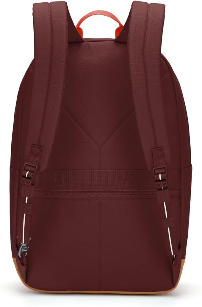 Pacsafe GO 25L Anti Theft Backpack, Garnet Red
