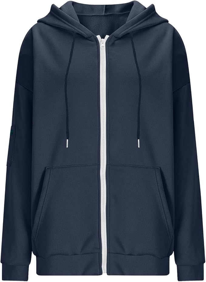 Zip Up Hoodie with Eye Mask Built In, Comfort Airplane Wearable Blanket Sweatshirt Men Women Sleep Clothes