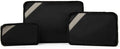 Travelpro Essentials-Packing Cubes, Black, 3-Pack (S/M/L)