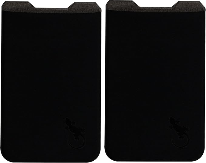 Phone Wallet - Adhesive Card Holder - Cell Phone Pouch - Stick on Lycra Pocket by Gecko - Carry Credit Cards and Cash