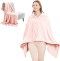 SNZ Wearable Blanket for Womens and Mens, Comfy Flannel Poncho, Snuggie Warm Shawl Wraps for Women, Birthday Gift Ideas