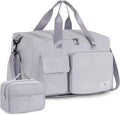 FIORETTO Women's Gym Duffle Bag with Shoes Compartment, 30L Capacity, Ideal for Travel, Gym, Sports, Duffel, Weekender