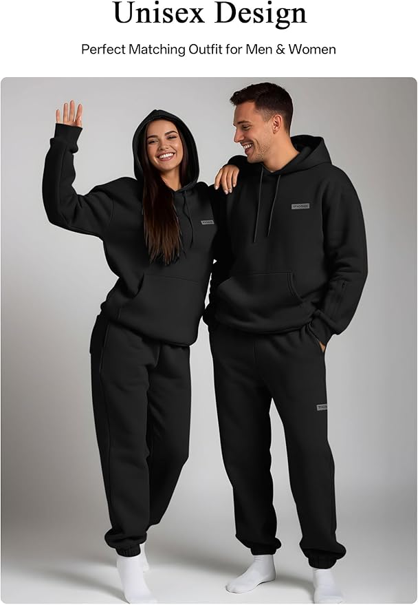 Travel Hoodie – Built-In Eye Mask, Multiple Pockets, Unisex Pullover Sweatshirt for Airplane, Sleep & Lounge