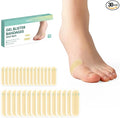 Welnove Gel Blister Bandages for Feet - 30ct Blister Cushion for Heel, Toe - Water-Resistant Hydrocolloid Bandages - Blister Pads for Prevention & Recovery (Spot Pack)