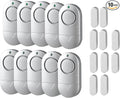 Window Door Alarm, Toeeson 120db Pool Alarm for Door, Door Security Alarms for Home