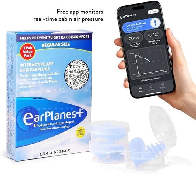 EarPlanes Plus (3 Pairs)