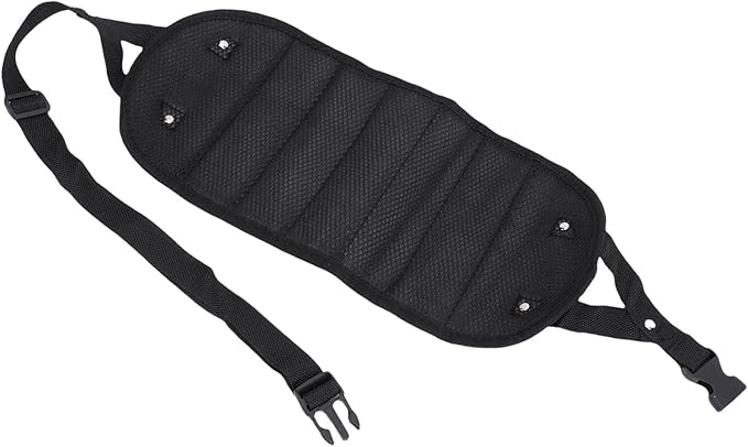 Foot Hammock, Breathable Mesh Travel Footrest for Airplane Office Home, with Anti Tip Structure, Lightweight Portable Design (Black)