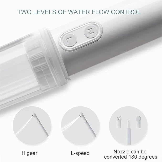 Portable Bidet Travel Bidet Sprayer Electric Handheld Bidet ,Ipx6 Waterproof ,with 2 Pressure Options,for Personal Hygiene Cleaning,Pink