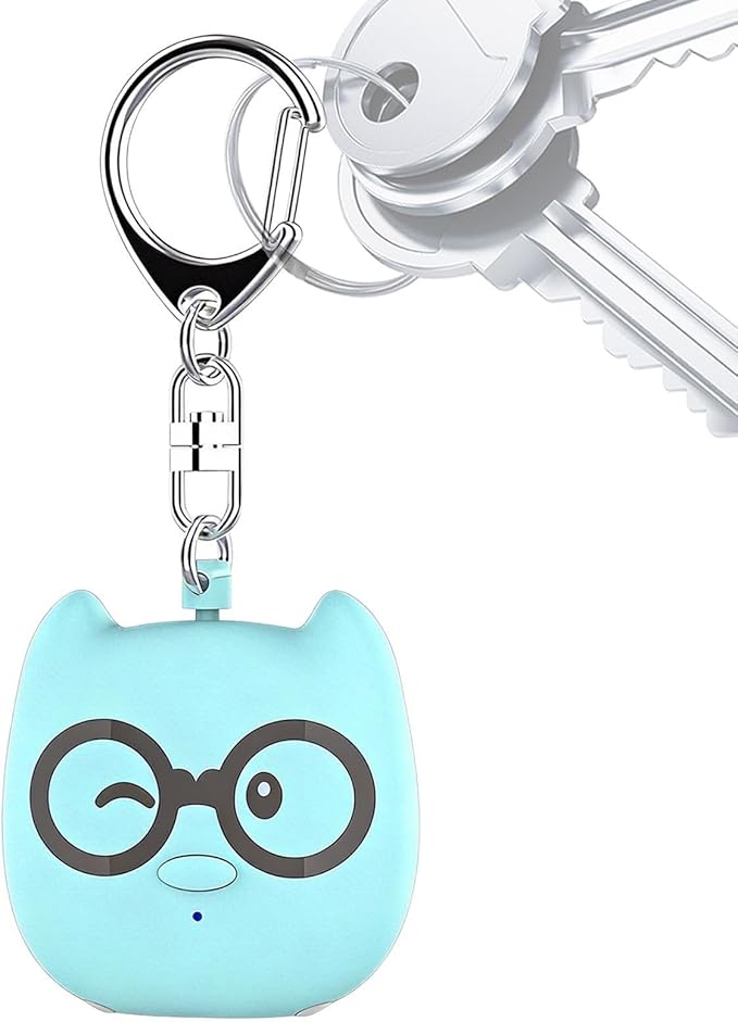 Safe Personal Alarm | 130DB Rechargeable Portable Protection, Personal Alarm for Women - Protective Device in Keychain for Women, Men, Children, Older and Outdoor Activities