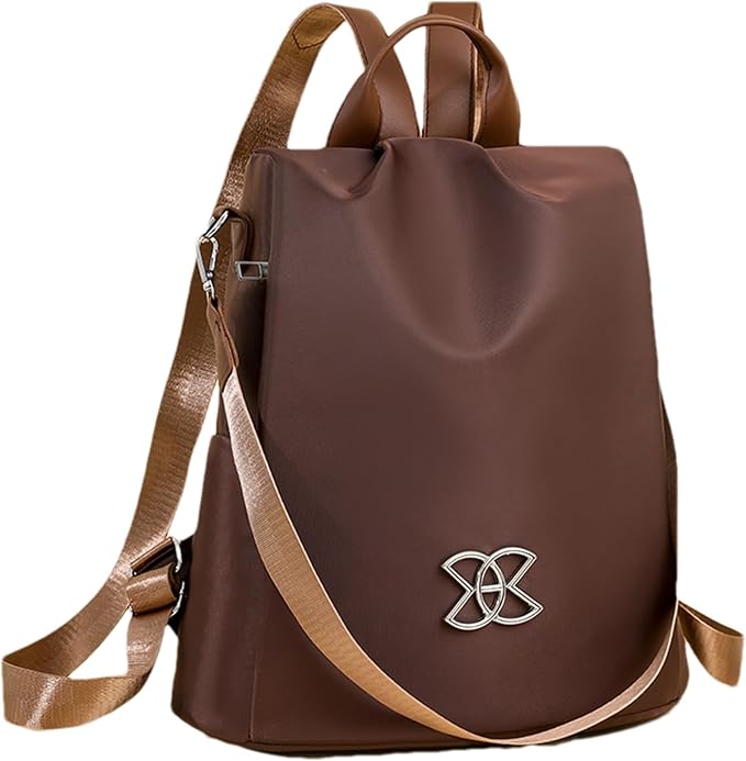 Anti-theft Large Capacity Backpack For Women, Lightweight Leisure Shoulder Bag, Cross Body Back Pack Bag, Multi-Purpose Rucksack Backpack With Adjustable Strap For School Work Commuting Traveling