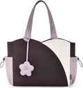 LOVEVOOK Tote Bag for Women, Puffer Work Bags with Zipper for Daily Travel College, Teacher Nurse Laptop Handbags Purses Gift