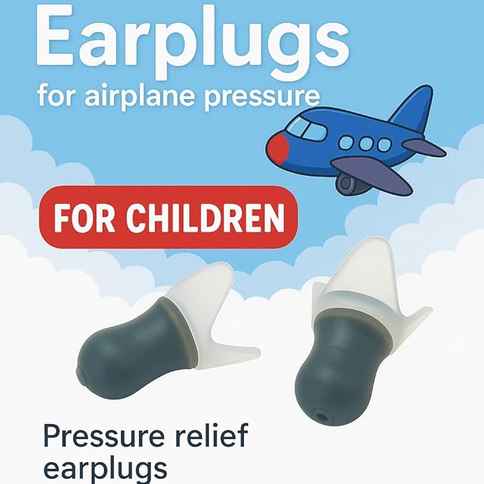 Flight Ear Plugs Pressure Relief Earplugs for Children 1 Pair